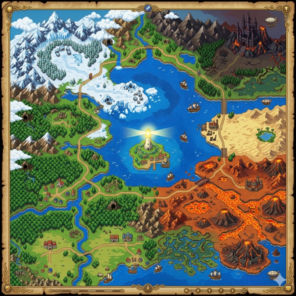 LIGHTHOUSE World Map